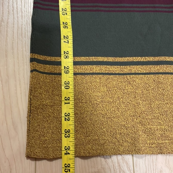 STAUD Clara Stripe Cutout Ribbed Long Sleeve Sweater Dress, sz S - Picture 15 of 15